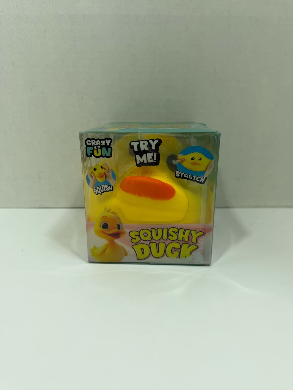 RMS Crazy Fun Squishy Duck Toy NIB
